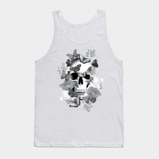 Floral skull Tank Top